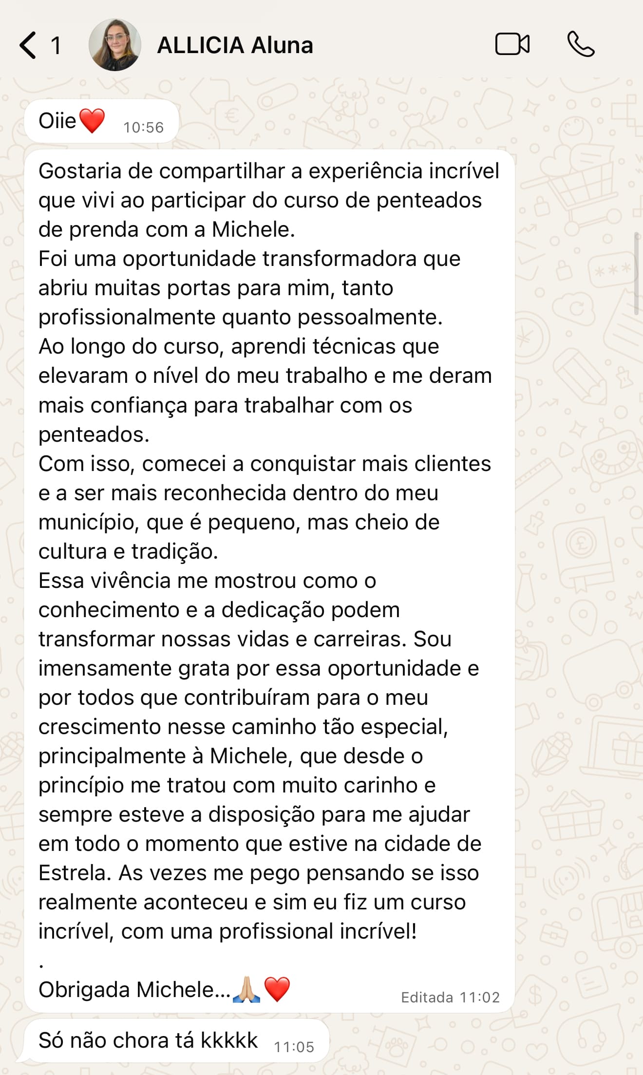 depoimento aluna 4