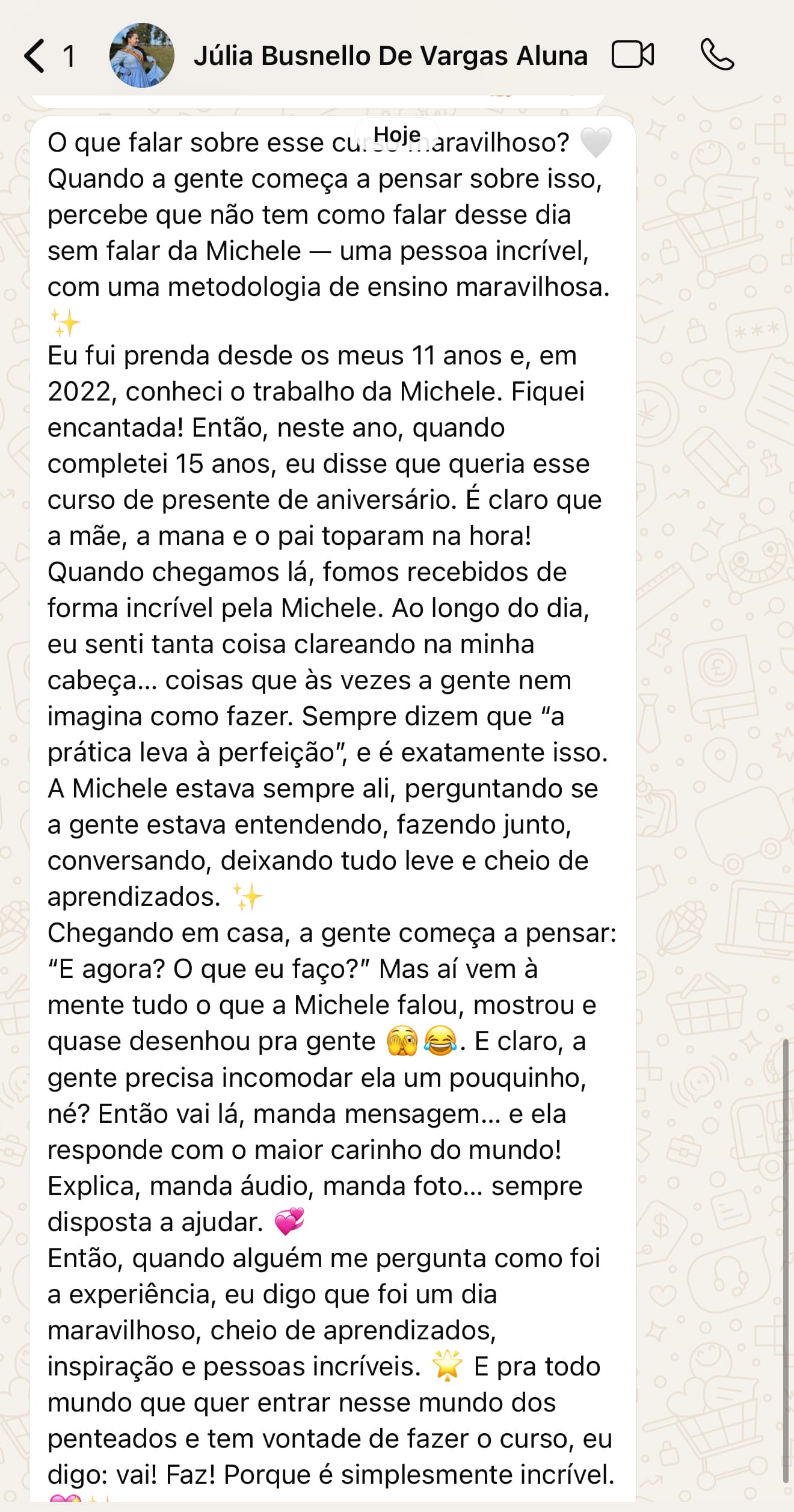 depoimento aluna 5