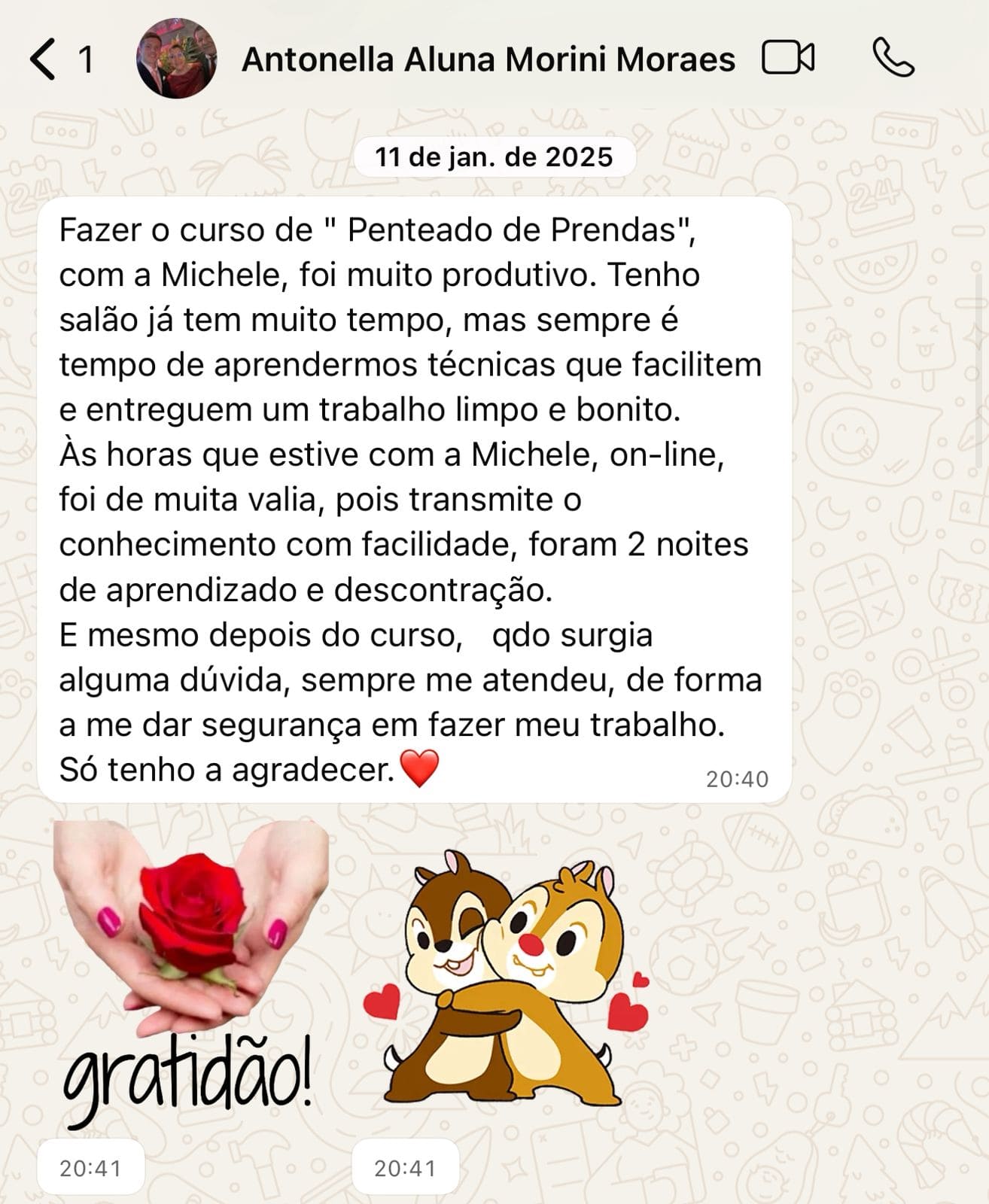 depoimento aluna 7